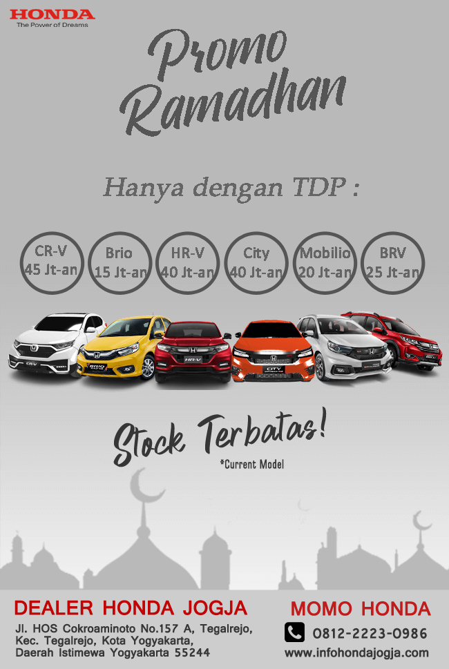 Promo Ramadhan Dealer Honda Jogja